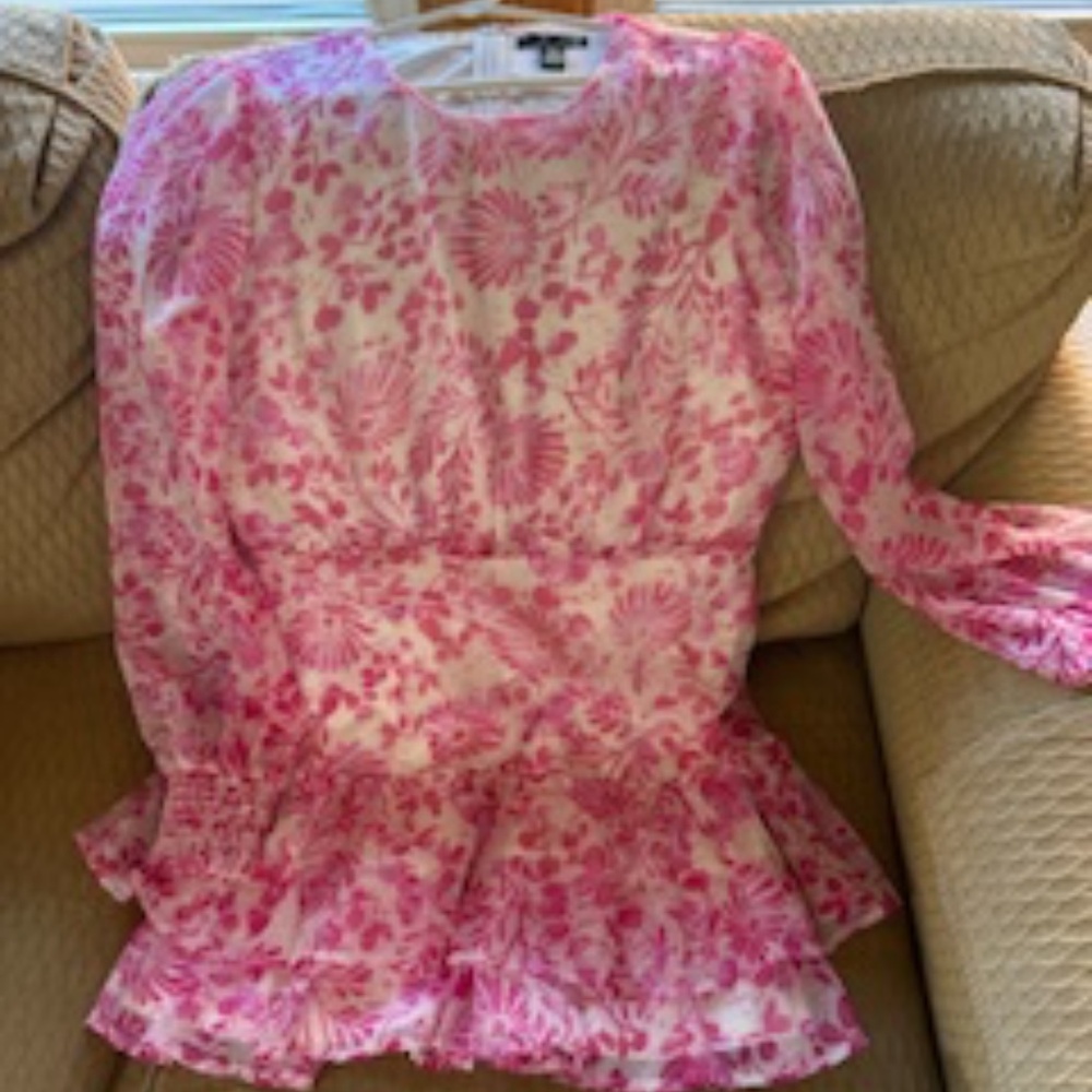 Aqua Pink Mini Dress